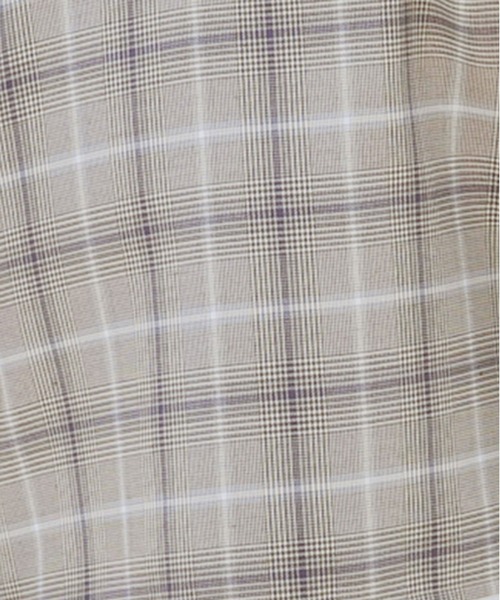 PairPair(ペアペア)の「ダブルボタンチェックシャツ(シャツ/ブラウス・メンズ・ライトベージュ/ブラック/ベージュ・FREE)」の19枚目の写真