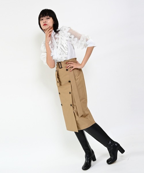 Narcissus（ナルシス）の「【Narcissus】レースブラウス（シャツ