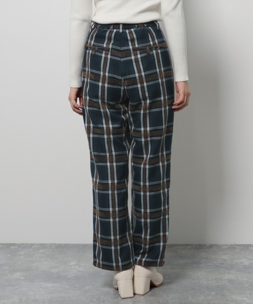 PAGEBOY（ページボーイ）の「モールチェックストレートパンツ（その他パンツ・レディース・グリーン系その他/ブルー系その他・SMALL/MEDIUM）」の8枚目の写真