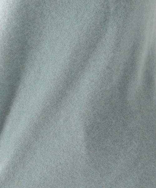 BAYFLOW（ベイフロー）の「ラクーンMIX Vネックニットプルオーバー（ニット/セーター・レディース・ライトブルー/ベージュ/パープル/マスタード/オレンジ/ネイビー・SMALL/MEDIUM）」の21枚目の写真