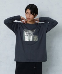 Paul Stuart advance | メトロプリントロングTシャツ(Tシャツ/カットソー)