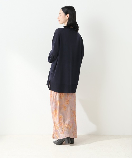 SLOBE IENA(スローブイエナ)の「ウォッシャブル ハイゲージモックネックプルオーバー【手洗い可能】◆(ニット/セーター・レディース・ブルー/ベージュ/ネイビー・FREE)」の18枚目の写真