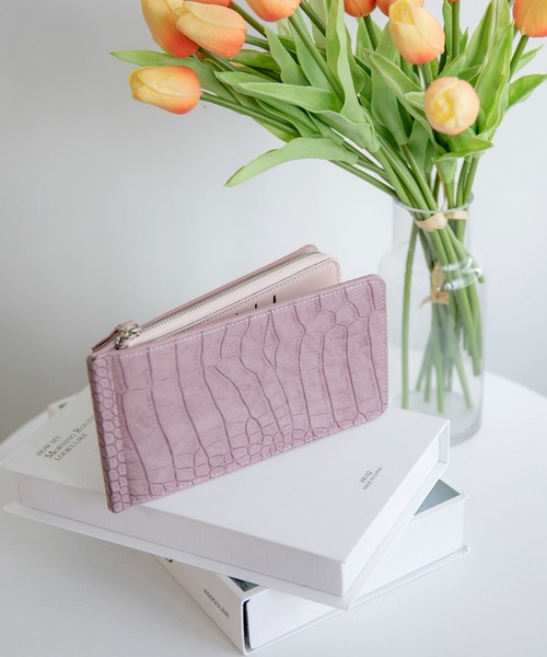 aimoha(アイモハ)の「大容量メンズ レディース 兼用 収納カードケース 財布(カードケース・レディース・ブラック/ブラウン/レッド/ピンク/ブルー/ライトパープル/ピンク系その他/チョコ/ブラック系その他/グレー/シルバー/ブラック系その他2/ライトブルー/ホワイト系その他/パープル/ゴールド・FREE)」の10枚目の写真