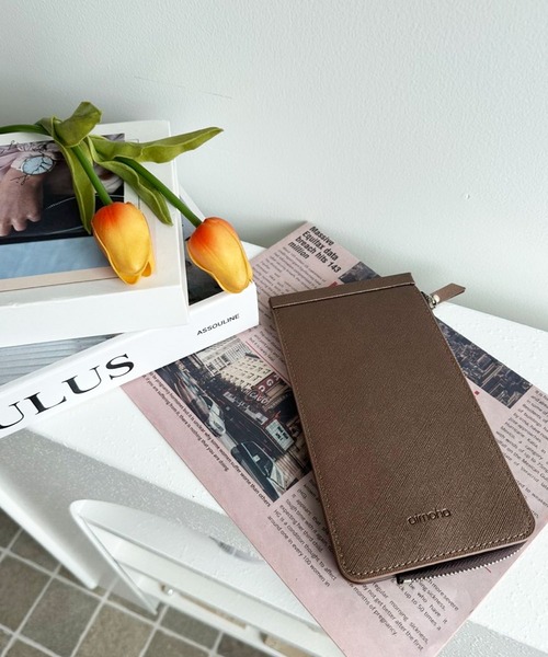 aimoha(アイモハ)の「大容量メンズ レディース 兼用 収納カードケース 財布(カードケース・レディース・ブラック/ブラウン/レッド/ピンク/ブルー/ライトパープル/ピンク系その他/チョコ/ブラック系その他/グレー/シルバー/ブラック系その他2/ライトブルー/ホワイト系その他/パープル/ゴールド・FREE)」の6枚目の写真