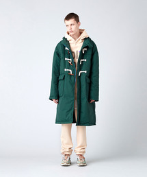 ブランド古着 メンズのダッフルコート グリーン カーキ 緑色系 古着通販 Zozoused