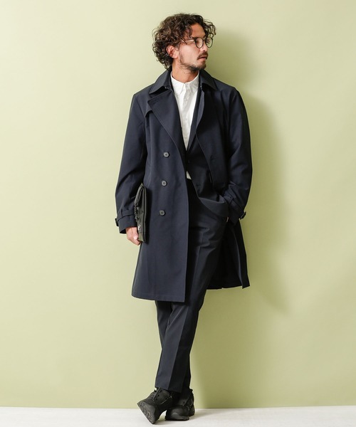 NANO universe（ナノユニバース）の「7DAYS COATダブルトレンチ