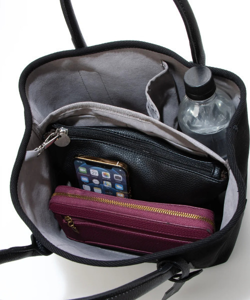 cache cache（カシュ カシュ）の「カシュカシュ cachecache / パーテーションキャンバストートバッグ（トートバッグ・レディース・レンガ/カモフラージュ/グレー系その他/ブルー系その他/ホワイト系その他/グリーン/オレンジ/ブルー/グリーン系その他/ブラック系その他/ブラック系その他2・FREE）」の18枚目の写真