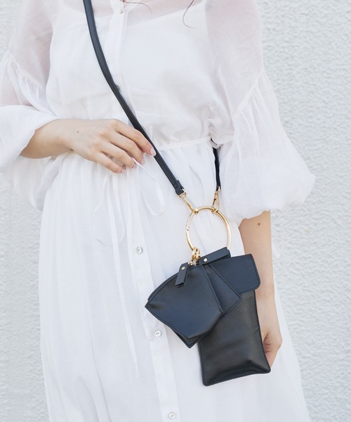 Chico（チコ）の「3ピースミニショルダーセット（ショルダーバッグ・レディース・ブラック/シルバー/アイボリー・FREE）」の21枚目の写真