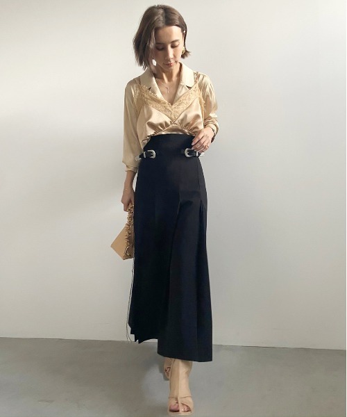 Ameri（アメリ）の「TUCK PENCIL SKIRT（スカート）」 - WEAR