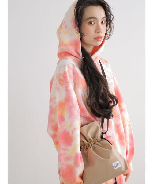 Sugar spoon（シュガースプーン）の「・SUGAR SPOON タイダイウラケパーカー＊（パーカー・レディース・ピンク/パープル/グリーン/ブルー・FREE）」の6枚目の写真