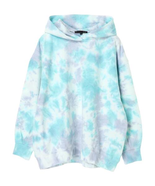 Sugar spoon（シュガースプーン）の「・SUGAR SPOON タイダイウラケパーカー＊（パーカー・レディース・ピンク/パープル/グリーン/ブルー・FREE）」の8枚目の写真