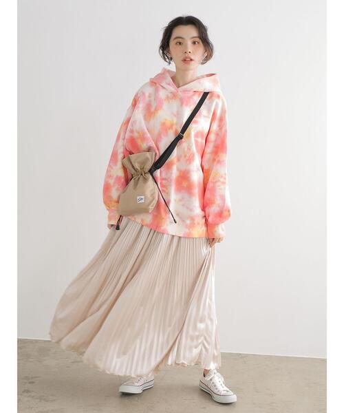 Sugar spoon（シュガースプーン）の「・SUGAR SPOON タイダイウラケパーカー＊（パーカー・レディース・ピンク/パープル/グリーン/ブルー・FREE）」の15枚目の写真