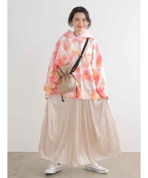 Sugar spoon（シュガースプーン）の「・SUGAR SPOON タイダイウラケパーカー＊（パーカー・レディース・ピンク/パープル/グリーン/ブルー・FREE）」の17枚目の写真