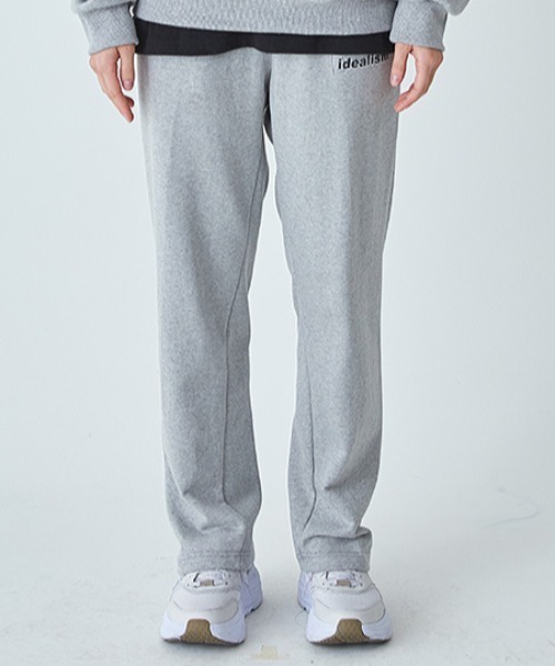ACOVER(オコボ)の「『ACOVER/オコボ』IDEALISM WIDE SWEAT PANTS/ワイド スウェットパンツ(スウェットパンツ・レディース・グレー/ブラック・FREE)」の2枚目の写真