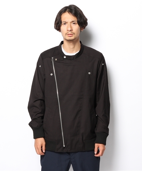 DAMMY(ダミー)の「DAMMY/ダブルライダースジャケット(ライダースジャケット・メンズ・ブラック・FREE)」の2枚目の写真