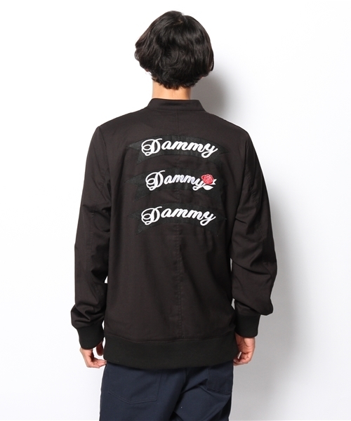 DAMMY(ダミー)の「DAMMY/ダブルライダースジャケット(ライダースジャケット・メンズ・ブラック・FREE)」の4枚目の写真