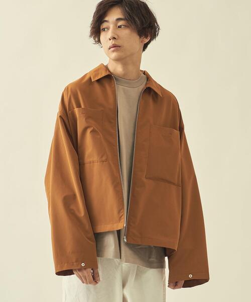 BEAUTY&YOUTH UNITED ARROWS(ビューティーアンドユースユナイテッドアローズ)の「<info. BEAUTY&YOUTH> バルーン スリーブ ブルゾン<br>(ブルゾン・メンズ・ライム/コバルトブルー/ホワイト/モカ・L/M)」の12枚目の写真
