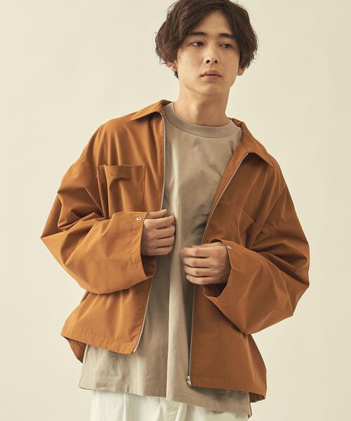 BEAUTY&YOUTH UNITED ARROWS(ビューティーアンドユースユナイテッドアローズ)の「<info. BEAUTY&YOUTH> バルーン スリーブ ブルゾン<br>(ブルゾン・メンズ・ライム/コバルトブルー/ホワイト/モカ・L/M)」の13枚目の写真