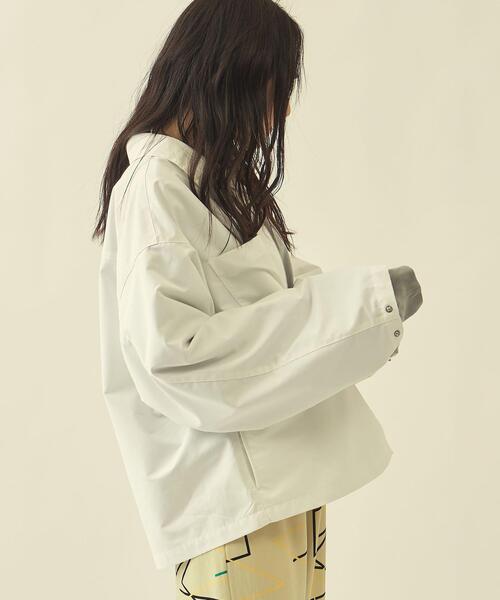 BEAUTY&YOUTH UNITED ARROWS(ビューティーアンドユースユナイテッドアローズ)の「<info. BEAUTY&YOUTH> バルーン スリーブ ブルゾン<br>(ブルゾン・メンズ・ライム/コバルトブルー/ホワイト/モカ・L/M)」の16枚目の写真