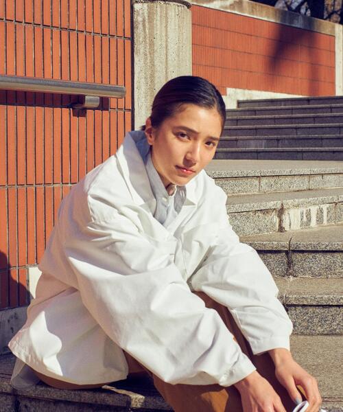 BEAUTY&YOUTH UNITED ARROWS(ビューティーアンドユースユナイテッドアローズ)の「<info. BEAUTY&YOUTH> バルーン スリーブ ブルゾン<br>(ブルゾン・メンズ・ライム/コバルトブルー/ホワイト/モカ・L/M)」の9枚目の写真