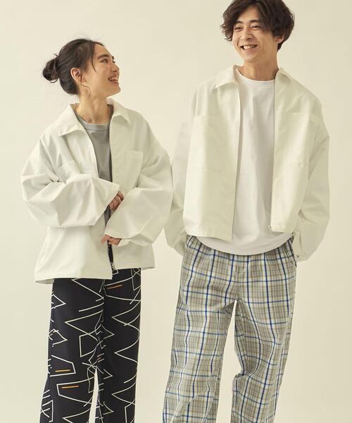 BEAUTY&YOUTH UNITED ARROWS(ビューティーアンドユースユナイテッドアローズ)の「<info. BEAUTY&YOUTH> バルーン スリーブ ブルゾン<br>(ブルゾン・メンズ・ライム/コバルトブルー/ホワイト/モカ・L/M)」の10枚目の写真