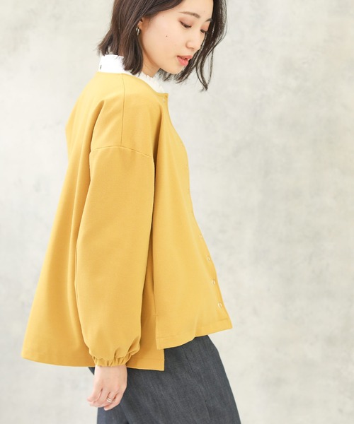 margaux（マルゴー）の「ポンチリングドットクルー（ノーカラー