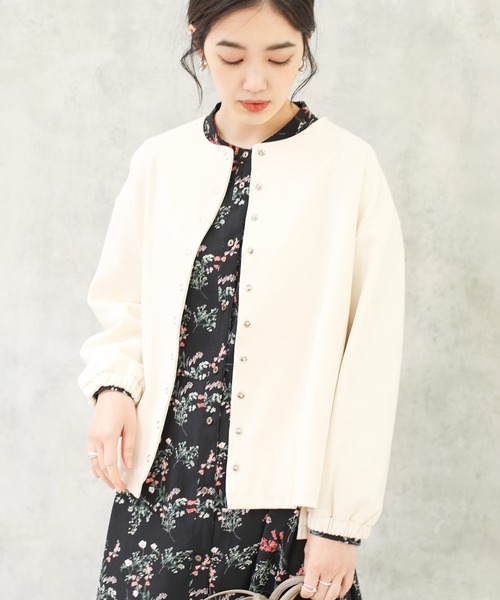 margaux（マルゴー）の「ポンチリングドットクルー（ノーカラー