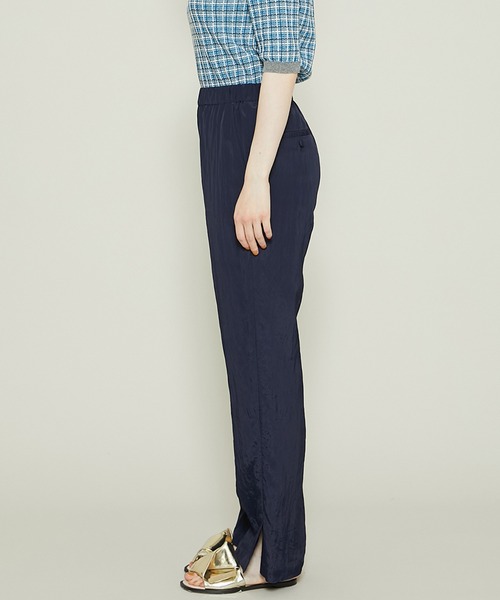 08sircus/08サーカス】Dobby cloth side zip pants（その他