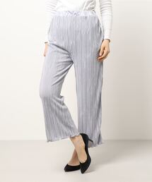 earth music&ecology | ミニプリーツストレートパンツ　＊(その他パンツ)