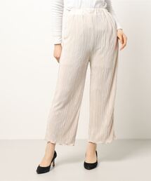 earth music&ecology | ミニプリーツストレートパンツ　＊(その他パンツ)