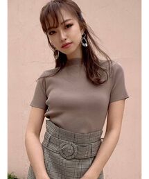 RESEXXY | 2WAYチョーカー半袖トップス(ニット/セーター)