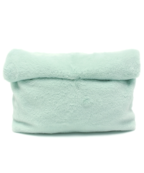 goocy（グースィー）の「ファーロールクラッチBag（クラッチバッグ・レディース・ブラック/アイボリー/ミント・FREE）」の14枚目の写真