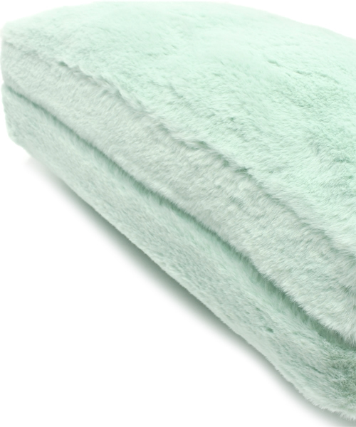 goocy（グースィー）の「ファーロールクラッチBag（クラッチバッグ・レディース・ブラック/アイボリー/ミント・FREE）」の6枚目の写真