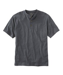 L.L.Bean（エルエルビーン）の「ケアフリー・アンシュリンカブル・ティ、半袖　ヘンリー ジャパン・フィット（Tシャツ/カットソー）」