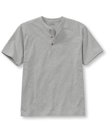 L.L.Bean | ケアフリー・アンシュリンカブル・ティ、半袖 ヘンリー ジャパン・フィット(Tシャツ/カットソー)