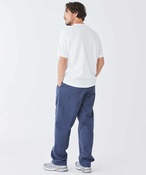 L.L.Bean(エルエルビーン)の「ケアフリー・アンシュリンカブル・ティ、半袖 ヘンリー ジャパン・フィット(Tシャツ/カットソー・メンズ・ホワイト/ブラック/ネイビー/ヘザーグレー/ネイビー系/グレイッシュブルー/ヘザーチャコール・SMALL/MEDIUM/LARGE/X-LARGE/XX-LARGE)」の21枚目の写真
