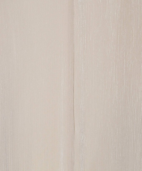 PAGEBOY（ページボーイ）の「【CORE】グロスシャンブレージャケット（ノーカラージャケット・レディース・ブラック/グレイッシュベージュ・FREE）」の10枚目の写真