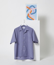 【Quickdry】接触冷感ボックスシルエットシャツ/吸水速乾/伸縮性/イージーケア/UNISEX