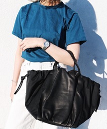 【atneK】ナイロンギャザートート