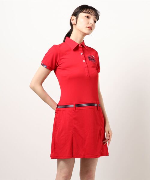 Fila フィラゴルフ ワンピース Fila フィラ のファッション ワンピース ドレス レディースポロワンピース ゴルフウェア ワンピース