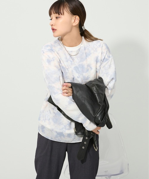 M nort(エムノート)の「【わたなべ麻衣プロデュース】タイダイシアーブラウス(シャツ/ブラウス・レディース・ライトピンク・FREE)」の4枚目の写真