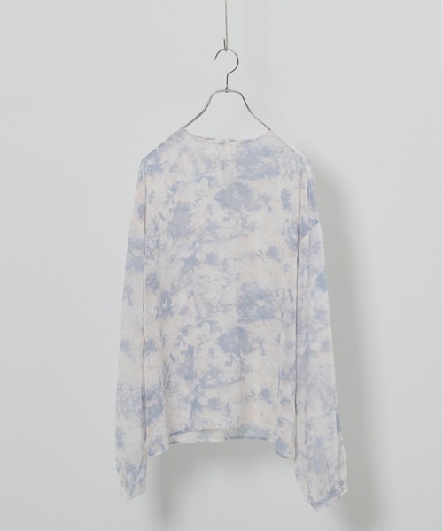 M nort(エムノート)の「【わたなべ麻衣プロデュース】タイダイシアーブラウス(シャツ/ブラウス・レディース・ライトピンク・FREE)」の2枚目の写真