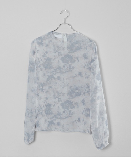 M nort(エムノート)の「【わたなべ麻衣プロデュース】タイダイシアーブラウス(シャツ/ブラウス・レディース・ライトピンク・FREE)」の9枚目の写真