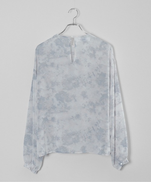 M nort(エムノート)の「【わたなべ麻衣プロデュース】タイダイシアーブラウス(シャツ/ブラウス・レディース・ライトピンク・FREE)」の10枚目の写真