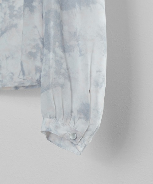 M nort(エムノート)の「【わたなべ麻衣プロデュース】タイダイシアーブラウス(シャツ/ブラウス・レディース・ライトピンク・FREE)」の13枚目の写真