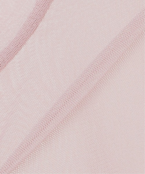 JOURNAL STANDARD（ジャーナルスタンダード）の「シアーネットハイネックプルオーバー5（Tシャツ/カットソー・レディース・ライトグレー/イエロー/アイボリー/ピンク・FREE）」の10枚目の写真