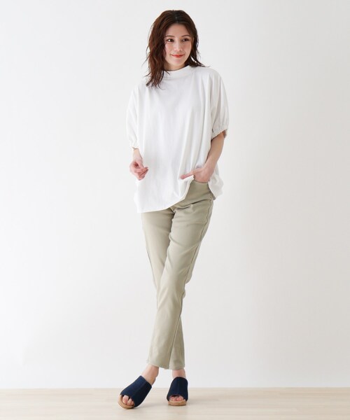 SHOO・LA・RUE（シューラルー）の「◆プチハイネックプルオーバー（Tシャツ/カットソー・レディース・ブラック/イエロー/ライトパープル/ホワイト系/ブラック系2/ネイビー系6・00）」の17枚目の写真