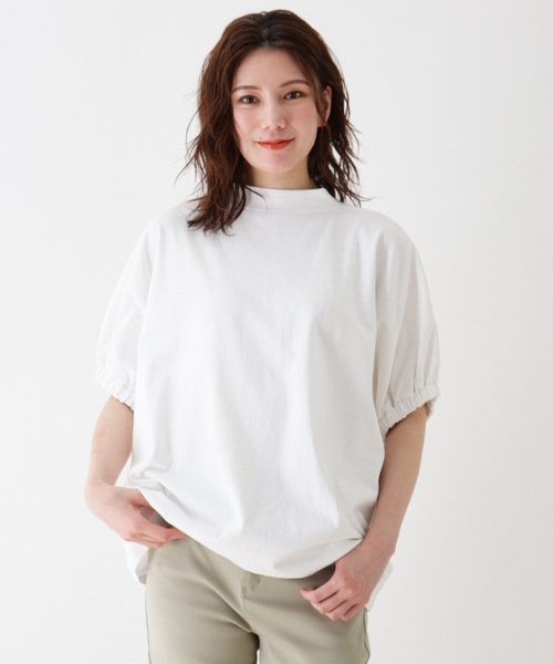 SHOO・LA・RUE（シューラルー）の「◆プチハイネックプルオーバー（Tシャツ/カットソー・レディース・ブラック/イエロー/ライトパープル/ホワイト系/ブラック系2/ネイビー系6・00）」の18枚目の写真