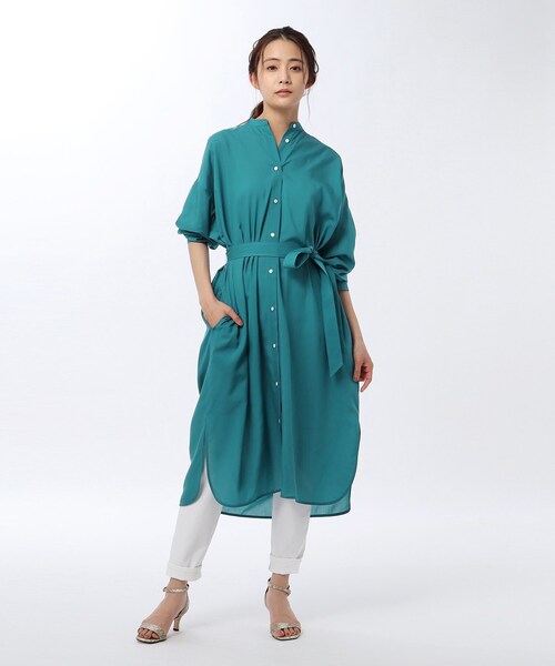 セール Untitled アンタイトル のワンピース L シアーシャツワンピース 153 331 21 01 をセール価格で購入できます Untitled L シアーシャツワンピース ワンピース Untitled アンタイトル のファッション 洗える 抗菌防臭 接触冷感