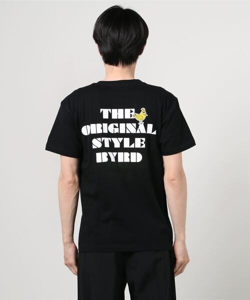 BYRD（バード）の「【ムラサキスポーツ別注】BYRD/バード 半袖Tシャツ LTD MR.バードT（Tシャツ/カットソー・メンズ・ブラック/ホワイト・M/L/XL）」の5枚目の写真